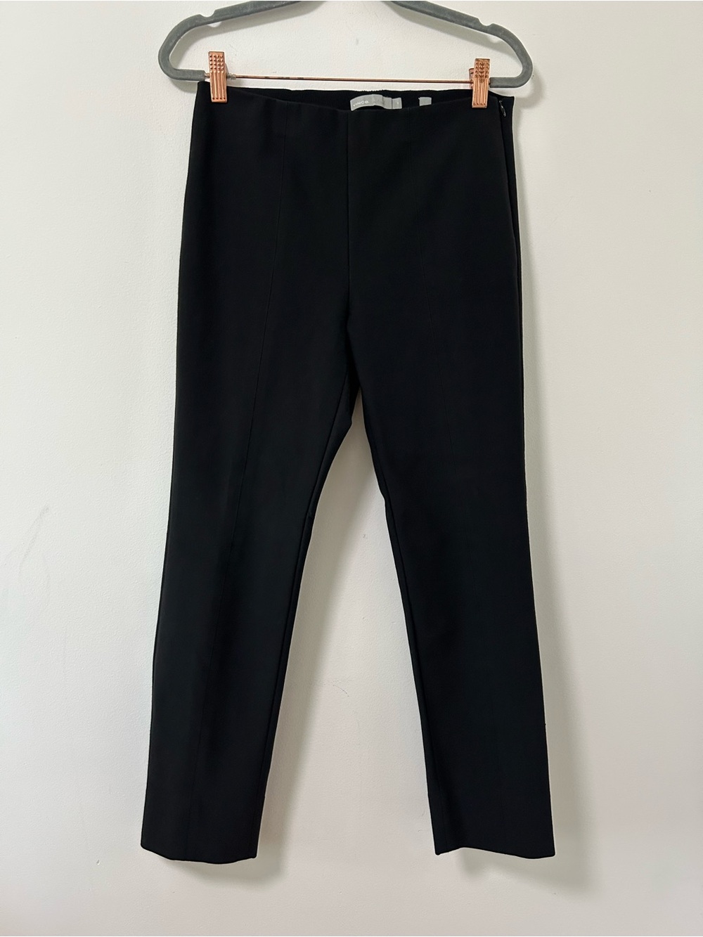 Vince Black stretch ankle pants Ponte‎ size 8 riding Jaipur